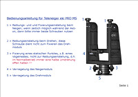 Bedienungsanleitung PRO MS